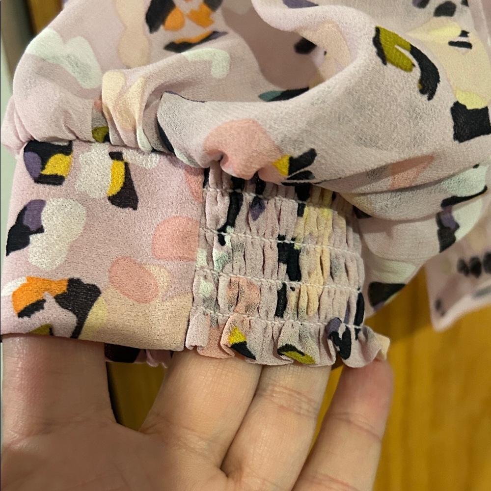 CAbi Multicolor Abstract Print Blouse - Picture 4 of 6